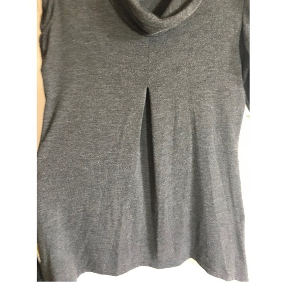 Dress Barn Cowl Neck Shark-bite Tunic - Picture 4 of 8